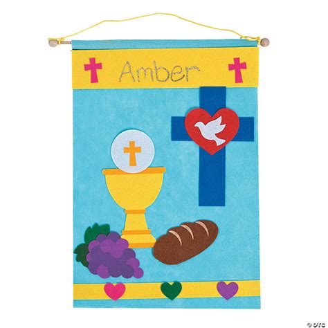 first communion banner kits in bulk